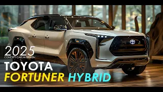 Toyota Fortuner Hybrid Concept Car 2025, AI Design