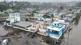 Rio Del Mar Beach floods Aptos neighborhood 1/5/2023
