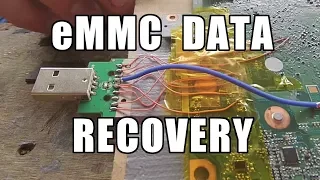 Laptop eMMC Data Recovery on a Budget - Andy's Boring Job