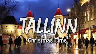 Christmas Time in OLD TALLINN | Christmas Market | Estonia