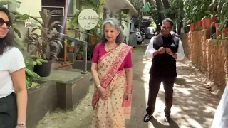 Legend Actress Sharmila Tagore Spotted In Bandra