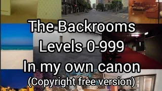 Every normal level of the Backrooms MGHC (Outdated) (Levels 0-999) (copyright free version)