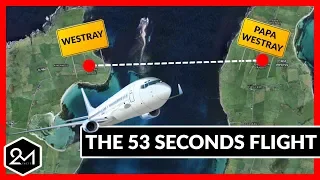 Top 10 Shortest Flights You Won't Believe Exist