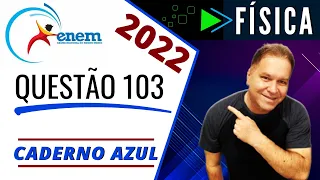 ENEM 2022 - FÍSICA - ESTÁTICA  - QUESTÃO 103  CADERNO AZUL