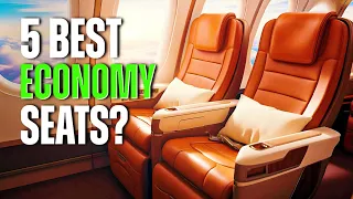 5 BEST ECONOMY CLASS Airline Seats in 2023