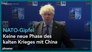 Statement von Boris Johnson zum NATO-Gipfel am 14.06.21