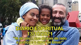 DIÁRIO ESPIRITUAL MISSÃO BELÉM - 13/10/2021 - Lc 11,42-46