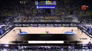 Mundial Basketball - Mexico vs Australia partido completo 03-09-2014