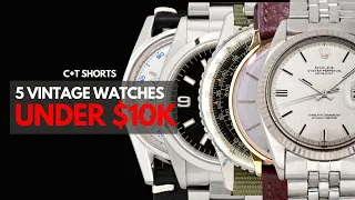 5 Vintage Watches Under $10k