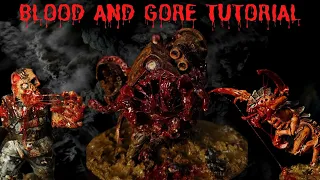 Quick and easy Blood and Gore Tutorial