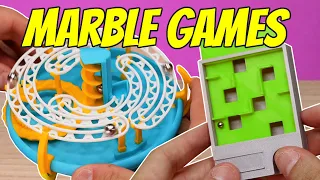 Top 5 Marble Puzzles & Games 3D Printed