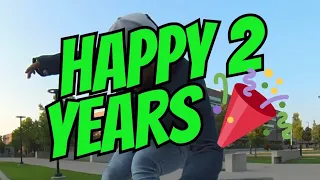 Happy 2 Years! | ROLLERBLADING
