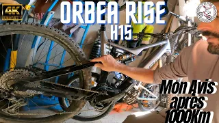 ORBEA RISE H15 TEST & AVIS APRÉS 1000 KM