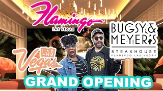 Las Vegas Strip | BUGSY & MEYER’S STEAKHOUSE Grand Opening @ FLAMINGO Las Vegas w/ Chef Lamar Moore