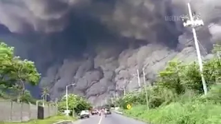 FUEGO VOLCANO ERUPTION