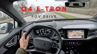 Audi E-tron Q4 40 Proline - FULL TOUR & DRIVE - 0-100 km/h - Top Speed Drive