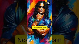 Most melodic guitar solo ever? 🎸 Part 1 #shorts #music #rockstar AI Images November Rain