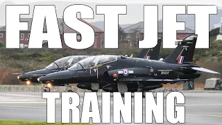 Hawk T2 Fast Jets at RAF Valley - Our Last 2021 Hawk Footage (Close up - Pilots Waving)