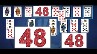 Microsoft Solitaire Collection | FreeCell | Hard | March 2 2015 | 48 moves!