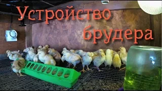 Устройство брудера//Устранил недостатки