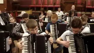 "The Final Countdown" Jimmy Blair Accordion Orchestra Sep.'09 -Rehearsal