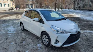 Краткий обзор Toyota Vitz Hybrid 2017 года