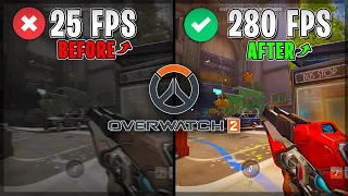 NEW BEST SETTINGS for Overwatch 2 - MAX FPS & LAG FIX GUIDE