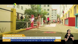 SP l Crianças ganham presentes nos 50 anos de Heliópolis