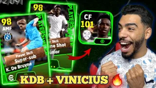 NEW BOOSTED K. DE BRUYNE AND VINICIUS P.O.T.W 🔥 PACK OPENING + GAMEPLAY