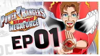 Power Rangers Super Megaforce: A Legendary Battle - PART 1 (HD Walkthrough) 3DS