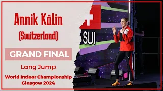 Annik Kälin  - Long Jump - World Indoor Championship Glasgow 2024