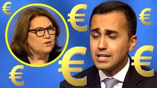 L' Annunziata riduce Luigi "Mailavoratounora" Di Maio in un bagno di sudore su  Europa ed Euro