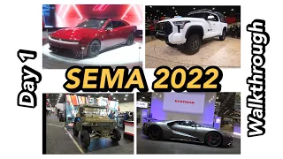 SEMA show 2022 - day 1 walkthrough