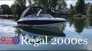 Grand Bay Marine Walk Through Featuring the Regal 2000 ES