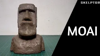 Moai | Easter Island | Clay Sculpture