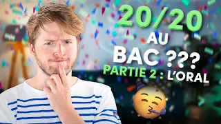 Comment avoir 20 à l’ORAL du BAC de Français ? 🏆