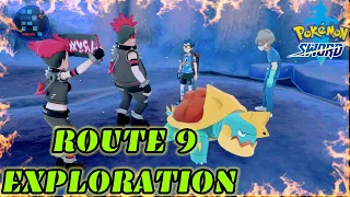Pokémon Sword And Shield | Fight With Dangerous Water-Type Pokémon In Route 9