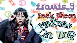 Evil Maknae Baek Jiheon fromis_9 (프로미스나인) - savage & Funny moment #1