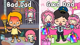 My Adoptive Dad Save Me From Evil Real Dad | Toca Love Story | Toca Boca Life World | Toca Animation