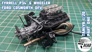 Tyrrell P34 'Six Wheeler' 1976 - Ford Cosworth DFV - Tamiya 1/20 Part 1