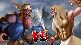 Zeus vs Thor | Who is the True Lord of Thunder? (Mythological Battle Royale)