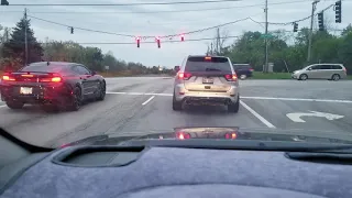 Chevy Camaro vs Jeep SRT