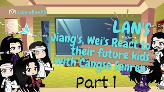 Lan's, Jiang's, Wei's React to their future kids w/Cangse Sanren 1/5