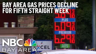 Bay Area Gas Prices Continue Decline for Fifth Straight Week