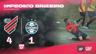 Athletico Paranaense 4x1 Grêmio - Brasileiro Sub-17 | MELHORES MOMENTOS