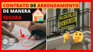 🔴 CONTRATO DE ARRENDAMIENTO (alquiler) DE UNA CASA, LOCAL O VIVIENDA de manera segura EN PERÚ 🏡🔑