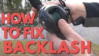 Baitcaster Backlash - How to Prevent and Fix Birds Nests & Rats Nests