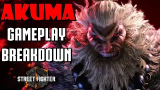 Akuma unleashes the Raging Demon! - Street Fighter 6 Gameplay Trailer Breakdown