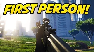 GTA 5 PC Gameplay : First Person Mode Rocks! (Grand Theft Auto 5)