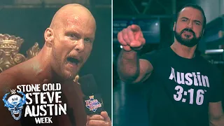 Superstars reenact “Stone Cold’s” iconic “Austin 3:16” speech